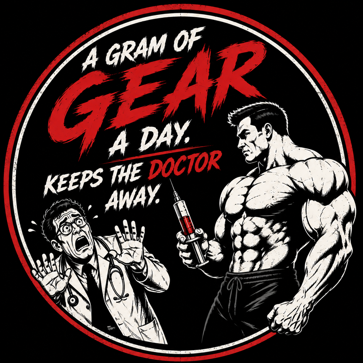 KEEP THE DOC AWAY! Performance Tee